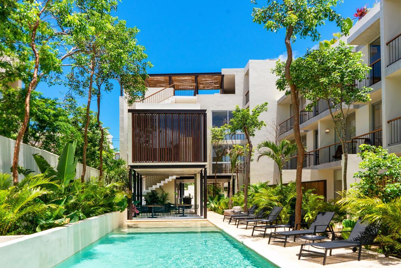 Studio Wterrace, Hammock, And Pool Access Tulum Exteriör bild