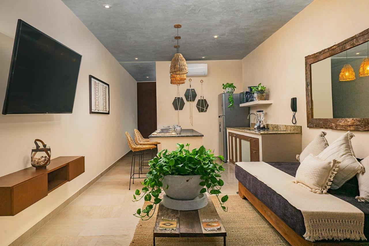 Studio Wterrace, Hammock, And Pool Access Tulum Exteriör bild