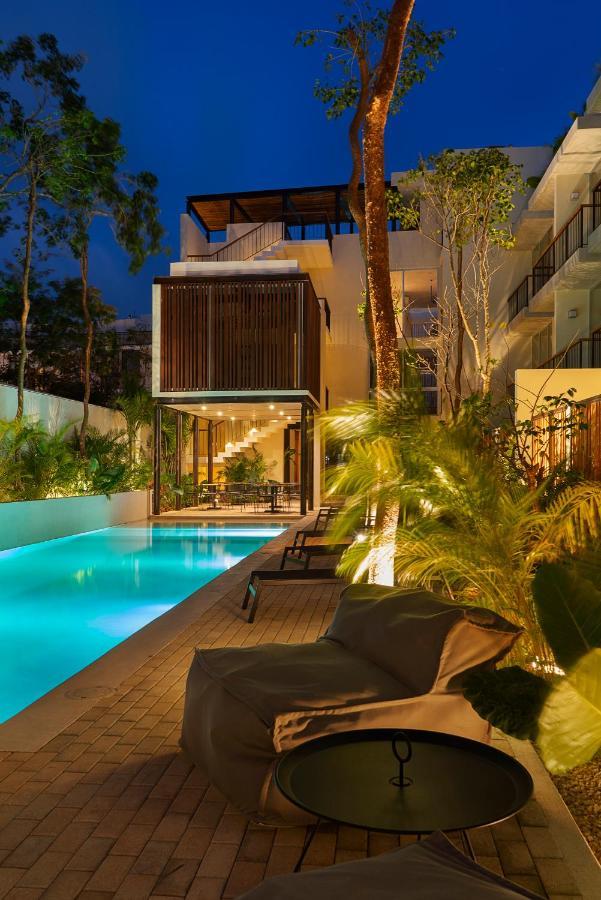 Studio Wterrace, Hammock, And Pool Access Tulum Exteriör bild