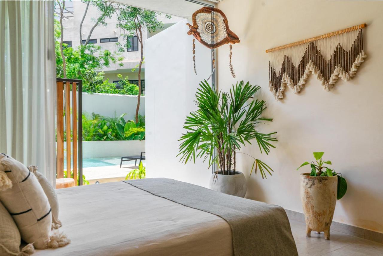 Studio Wterrace, Hammock, And Pool Access Tulum Exteriör bild